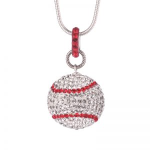 Large Baseball Necklace