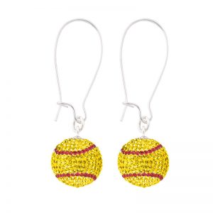 Softball Earrings